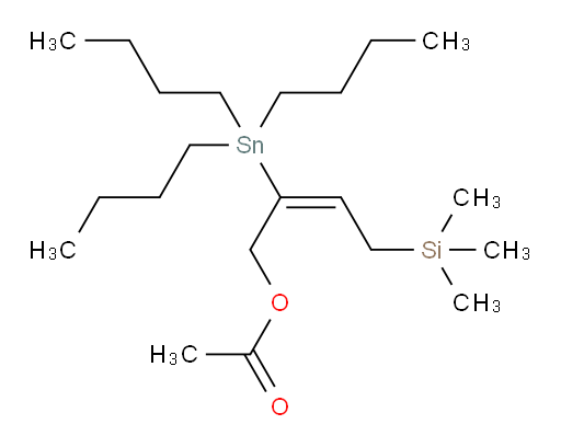 (E)-2-(tributylstannyl)-4-(trimethylsilyl)but-2-en-1-yl acetate