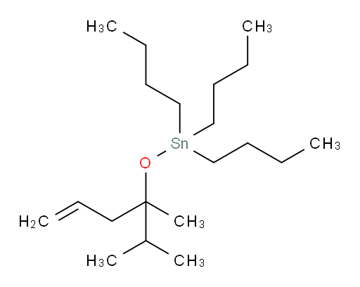 tributyl((2,3-dimethylhex-5-en-3-yl)oxy)stannane