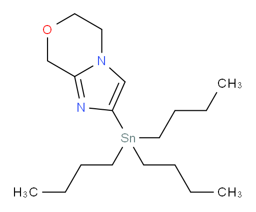 2-(tributylstannyl)-6,8-dihydro-5H-imidazo[2,1-c][1,4]oxazine