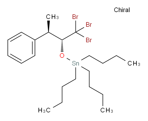 tributyl(((2R,3R)-1,1,1-tribromo-3-phenylbutan-2-yl)oxy)stannane