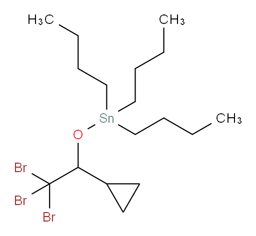 tributyl(2,2,2-tribromo-1-cyclopropylethoxy)stannane