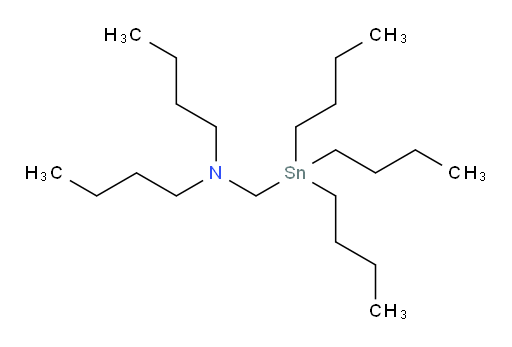N-butyl-N-((tributylstannyl)methyl)butan-1-amine