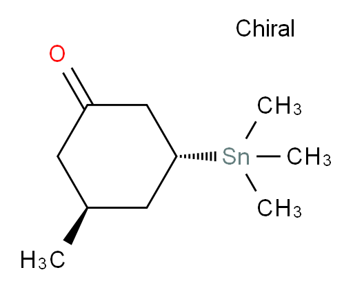(3S,5R)-3-methyl-5-(trimethylstannyl)cyclohexanone