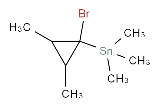(1-bromo-2,3-dimethylcyclopropyl)trimethylstannane