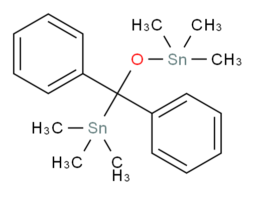 (diphenyl((trimethylstannyl)oxy)methyl)trimethylstannane