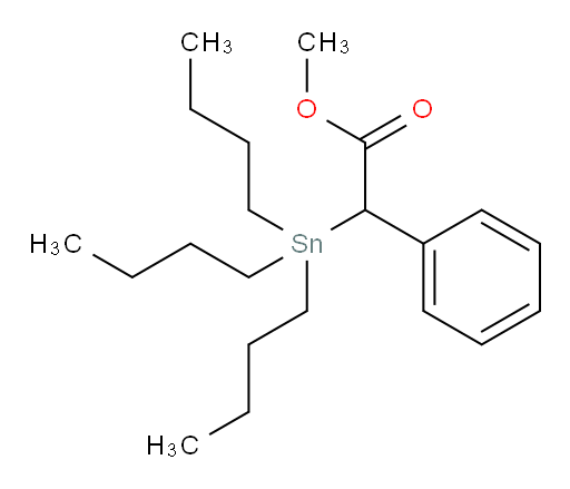 methyl 2-phenyl-2-(tributylstannyl)acetate