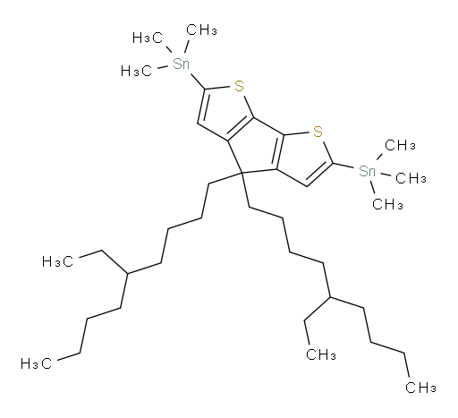 (4,4-双(5-乙基壬基)-4H-环戊烷并[1,2-b:5,4-b']二噻吩-2,6-二基)双(三甲基锡烷)