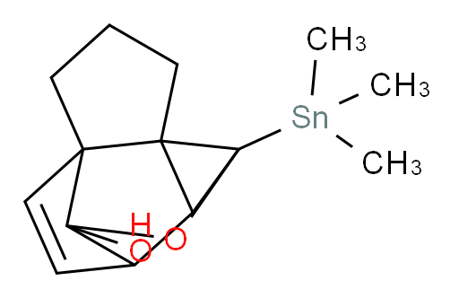 5-(trimethylstannyl)-3,3a,5,6,7,8-hexahydro-3,5,5a-(epimethanetriyl)dicyclopenta[b,c]furan-3a-ol