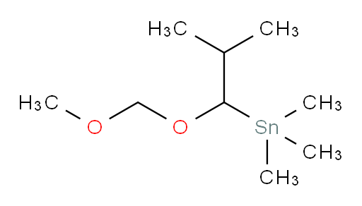 (1-(methoxymethoxy)-2-methylpropyl)trimethylstannane