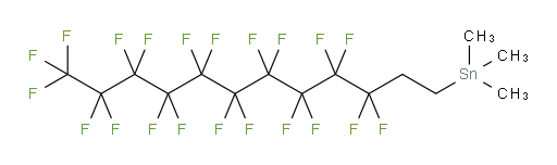 (3,3,4,4,5,5,6,6,7,7,8,8,9,9,10,10,11,11,12,12,12-henicosafluorododecyl)trimethylstannane