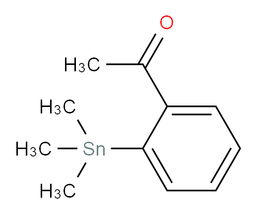 1-(2-(trimethylstannyl)phenyl)ethanone