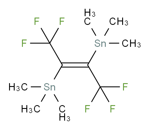 (E)-(perfluorobut-2-ene-2,3-diyl)bis(trimethylstannane)
