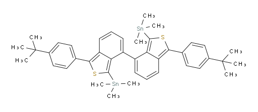 (1,1'-bis(4-(tert-butyl)phenyl)-[4,4'-bibenzo[c]thiophene]-3,3'-diyl)bis(trimethylstannane)
