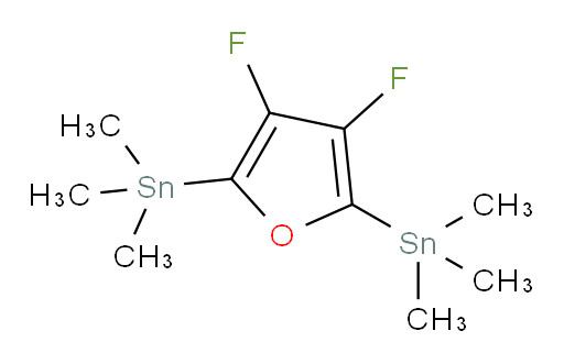 (3,4-difluorofuran-2,5-diyl)bis(trimethylstannane)