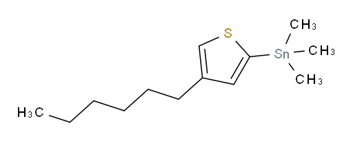 (4-hexylthiophen-2-yl)trimethylstannane