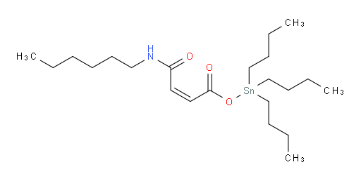 (Z)-三丁基锡基 4-(己基氨基)-4-氧代丁-2-烯酸酯