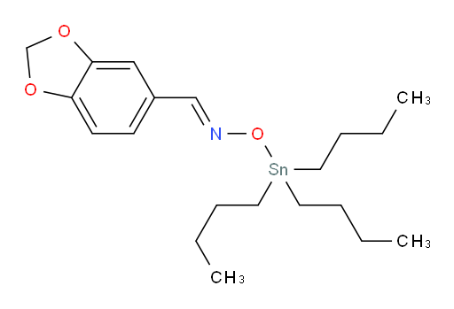 (E)-benzo[d][1,3]dioxole-5-carbaldehyde O-tributylstannyl oxime