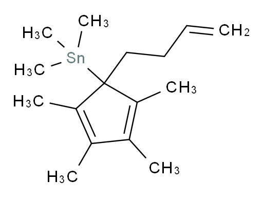 (1-(丁-3-烯-1-基)-2,3,4,5-四甲基环戊-2,4-二烯-1-基)三甲基锡烷