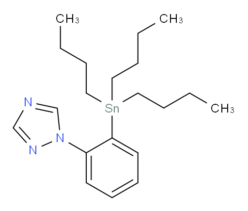 1-(2-(三丁基锡基)苯基)-1H-1,2,4-三氮唑