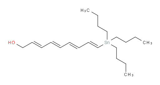 (2E,4E,6E,8E)-9-(三丁基锡基)壬-2,4,6,8-四烯-1-醇