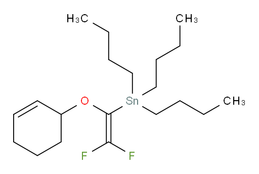 三丁基(1-(环己-2-烯-1-氧基)-2,2-二氟乙烯基)锡烷