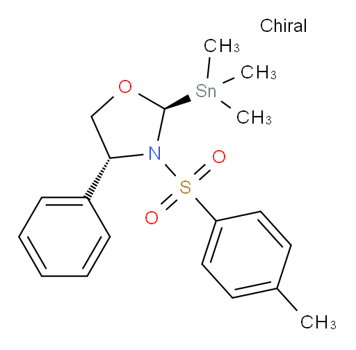 (2S,4R)-4-phenyl-3-tosyl-2-(trimethylstannyl)oxazolidine