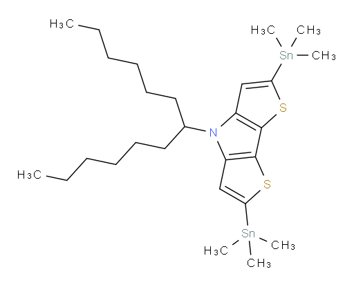 4-(tridecan-7-yl)-2,6-bis(trimethylstannyl)-4H-dithieno[3,2-b:2',3'-d]pyrrole
