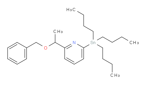 2-(1-(苄氧基)乙基)-6-(三丁基锡基)吡啶