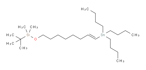 (E)-tert-butyldimethyl((8-(tributylstannyl)oct-7-en-1-yl)oxy)silane