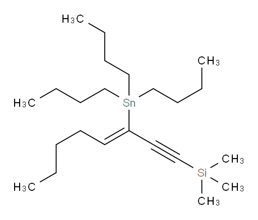 (Z)-trimethyl(3-(tributylstannyl)oct-3-en-1-yn-1-yl)silane
