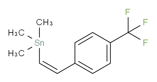 (Z)-trimethyl(4-(trifluoromethyl)styryl)stannane