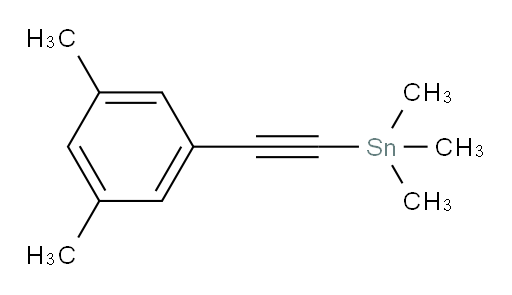 ((3,5-dimethylphenyl)ethynyl)trimethylstannane