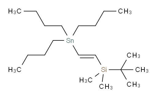 (E)-tert-butyldimethyl(2-(tributylstannyl)vinyl)silane