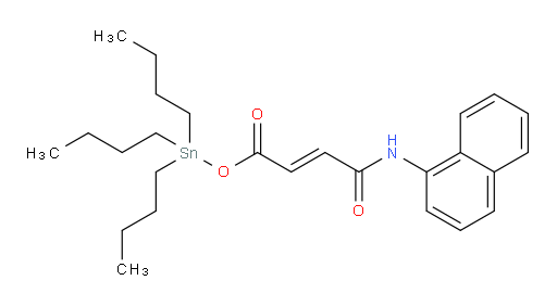 (E)-tributylstannyl 4-(naphthalen-1-ylamino)-4-oxobut-2-enoate