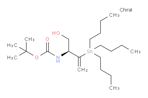 (S)-tert-butyl (1-hydroxy-3-(tributylstannyl)but-3-en-2-yl)carbamate