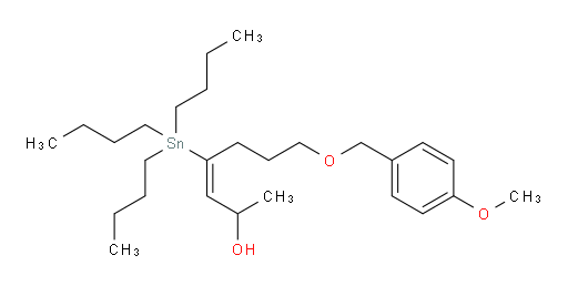 (E)-7-((4-methoxybenzyl)oxy)-4-(tributylstannyl)hept-3-en-2-ol