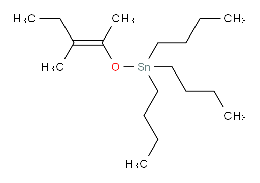 (E)-tributyl((3-methylpent-2-en-2-yl)oxy)stannane