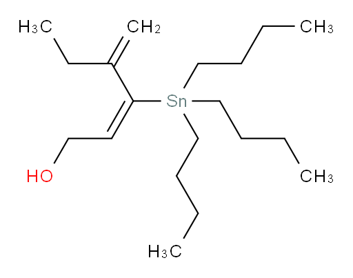 (E)-4-methylene-3-(tributylstannyl)hex-2-en-1-ol