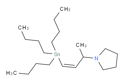 (Z)-1-(4-(tributylstannyl)but-3-en-2-yl)pyrrolidine