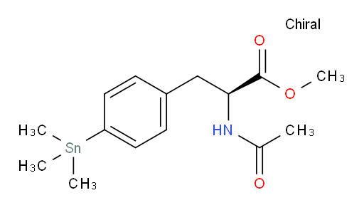 (S)-methyl 2-acetamido-3-(4-(trimethylstannyl)phenyl)propanoate