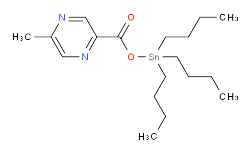 tributylstannyl 5-methylpyrazine-2-carboxylate