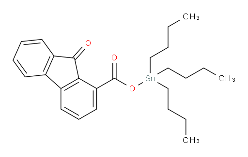 tributylstannyl 9-oxo-9H-fluorene-1-carboxylate