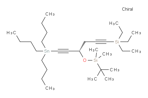 (S)-tert-butyldimethyl((1-(tributylstannyl)-6-(triethylsilyl)hexa-1,5-diyn-3-yl)oxy)silane