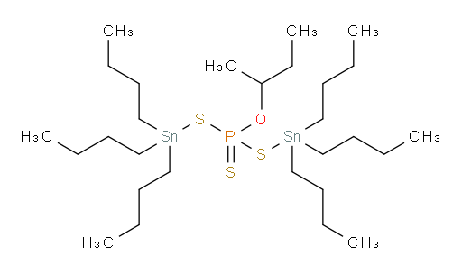 O-sec-butyl S,S-bis(tributylstannyl) phosphorotrithioate