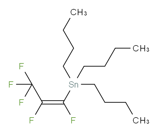 (E)-tributyl(perfluoroprop-1-en-1-yl)stannane
