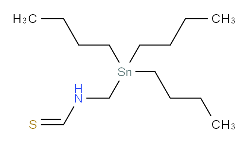 N-((tributylstannyl)methyl)methanethioamide