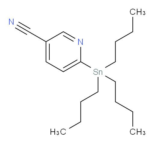 6-(tributylstannyl)nicotinonitrile