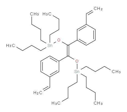 (E)-5,5,10,10-tetrabutyl-7,8-bis(3-vinylphenyl)-6,9-dioxa-5,10-distannatetradec-7-ene