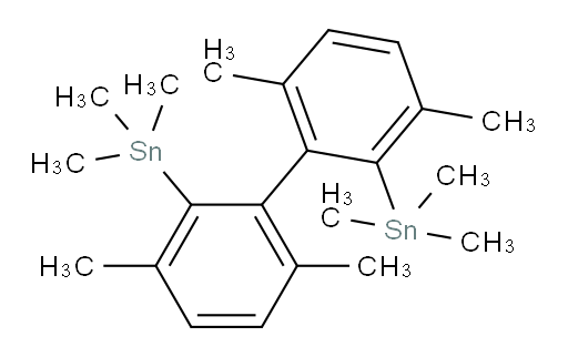 (3,3',6,6'-tetramethyl-[1,1'-biphenyl]-2,2'-diyl)bis(trimethylstannane)