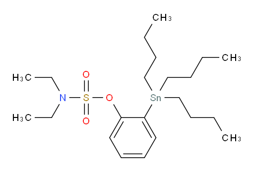 2-(三丁基锡基)苯基 二乙基sulfamate